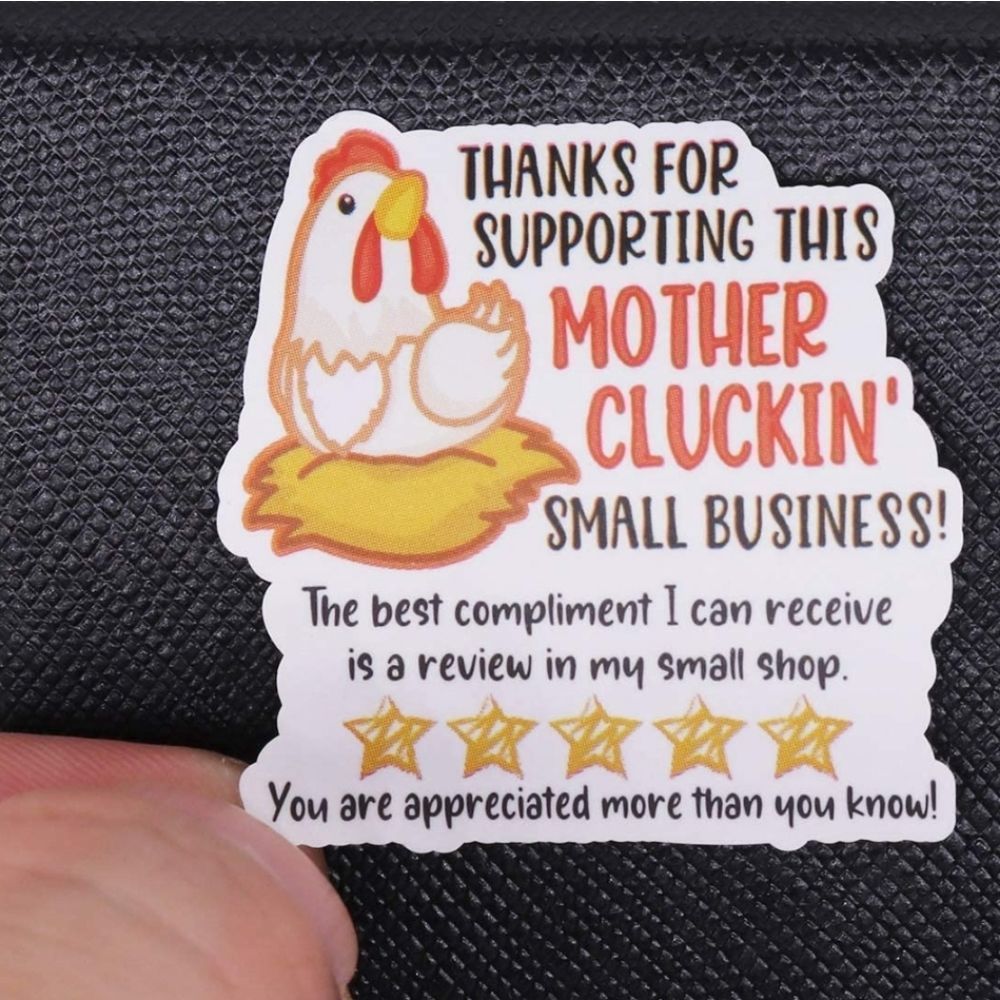 7/$15 50ct Thank You Stickers 1.5" Labels - Picture 3 of 3